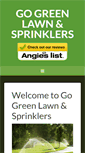 Mobile Screenshot of gogreensprinklers.com